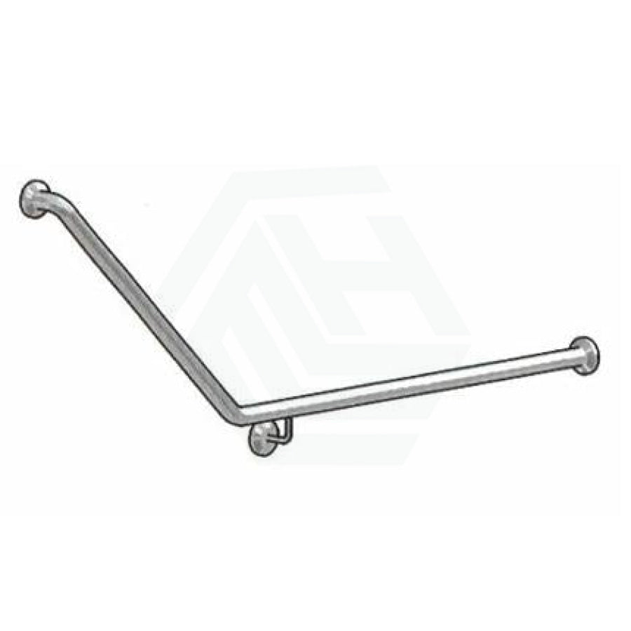 Assist Grab Rail 870*700mm Left Hand Bar Angle Ambulant Accessories Special Needs Stainless Steel
