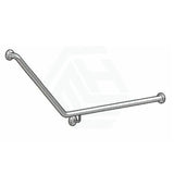 Assist Grab Rail 870*700mm Left Hand Bar Angle Ambulant Accessories Special Needs Stainless Steel