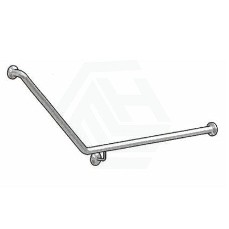 Assist Grab Rail 870*700Mm Left Hand Bar Angle Ambulant Accessories Special Needs Stainless Steel