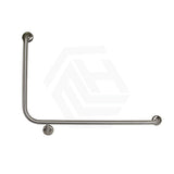 Metlam 950x600mm 90° Assist Grab Rail Ambulant Accessories Special Needs Stainless Steel 304