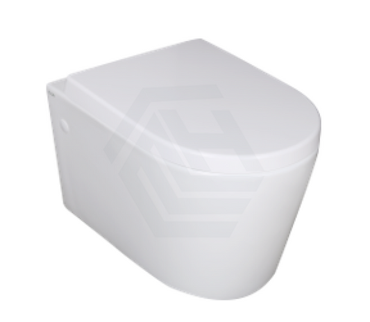 Avery 550X360X365Mm Ceramic White Box Rim Wall Hung Toilet Pan Standard Uf Seat Dual Flush Wels
