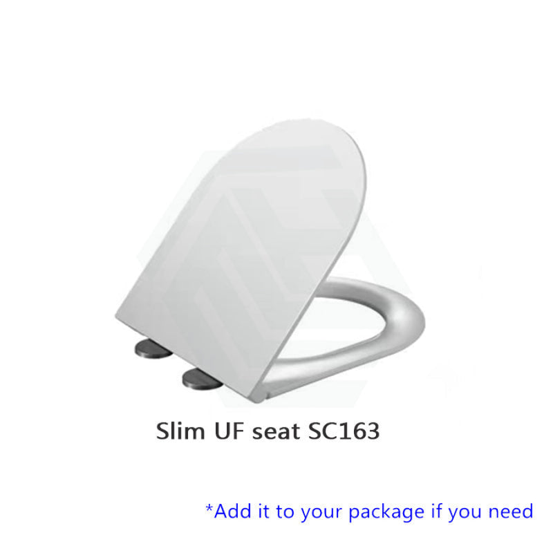 Avery 550X360X365Mm Ceramic White Box Rim Wall Hung Toilet Pan Standard Uf Seat Dual Flush Wels
