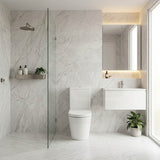 Azzurra WELS 6 Star Dual Flush Cal Back to Wall Toilet Suite with Drainwave 700x365x850mm - Gloss White