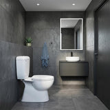Azzurra WELS 6 Star Dual Flush Neo Close-Coupled Toilet Suite with Drainwave S-Trap Only 660x368x842mm - Gloss White