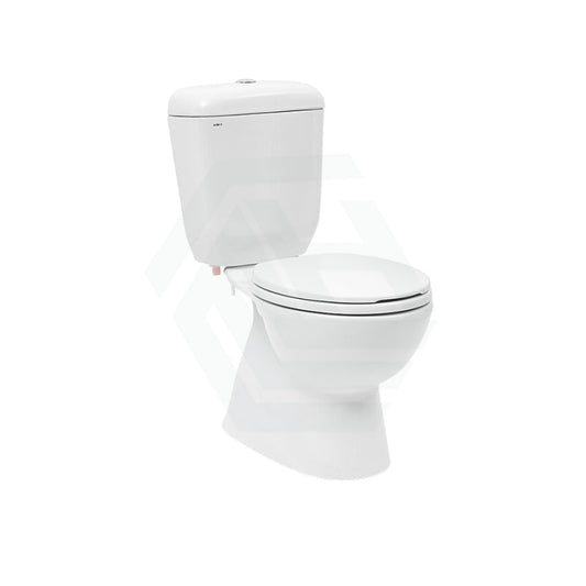 Azzurra Wels 6 Star Dual Flush 3/2L Closed Couple Neo Toilet Suite With Drainwave Box Rim Suites