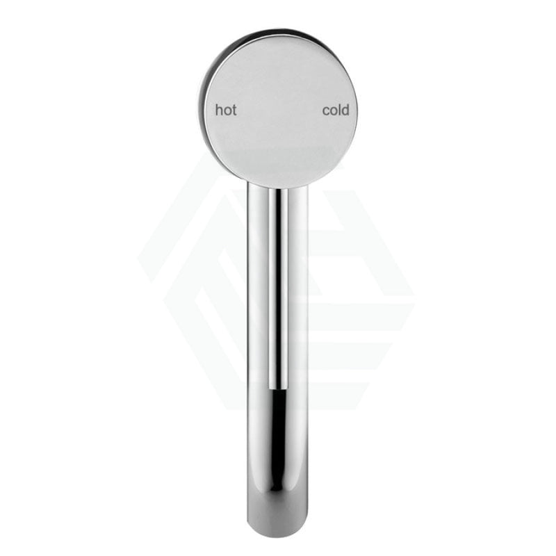 Bella Vista Mica Chrome Short Basin Mixer Tap Round Stainless Steel For Bathroom Mixers