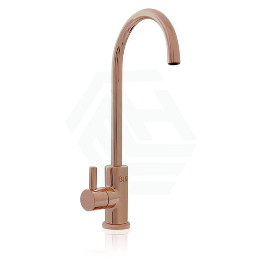 Billi Chilled Water On Tap B3000 With Round Slimline Dispenser Brushed Rose Gold Filter Taps