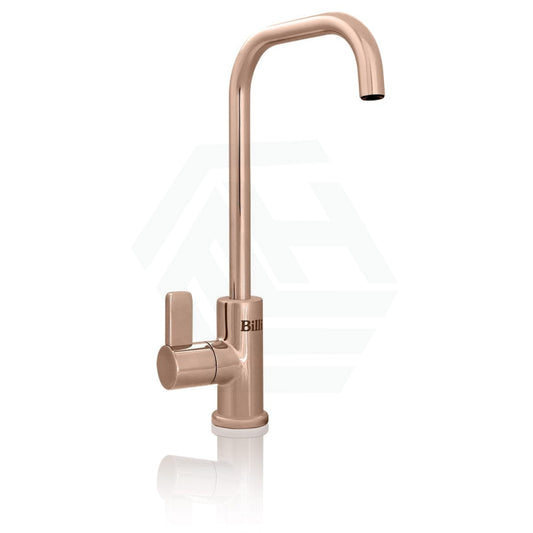 Billi Instant Filtered Water On Tap B1000 With Square Slimline Dispenser Rose Gold None Filter Taps