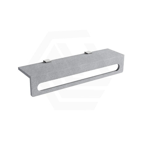 Concrete Towel Rack Wall Mounted French Grey With Installation Screws Racks