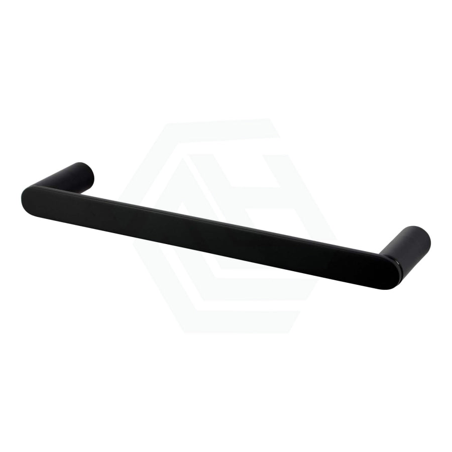 Black Single Towel Holder 300mm Stainless Steel 304 Wall Mounted Bathroom Products