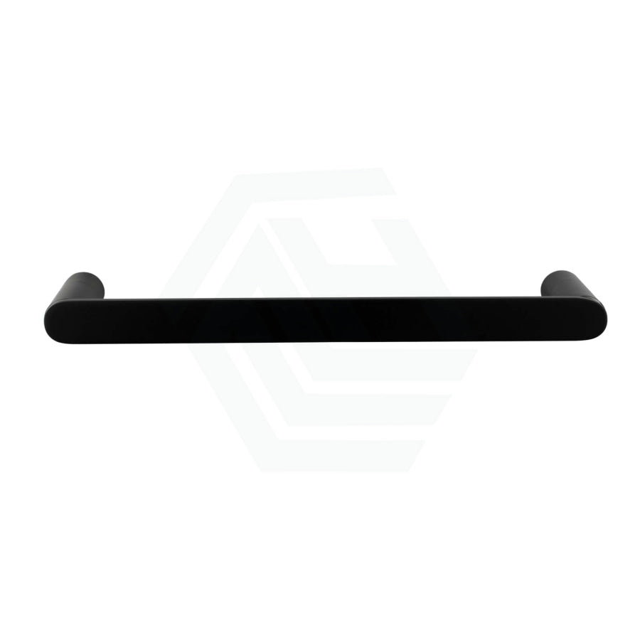 Black Single Towel Holder 300mm Stainless Steel 304 Wall Mounted Bathroom Products