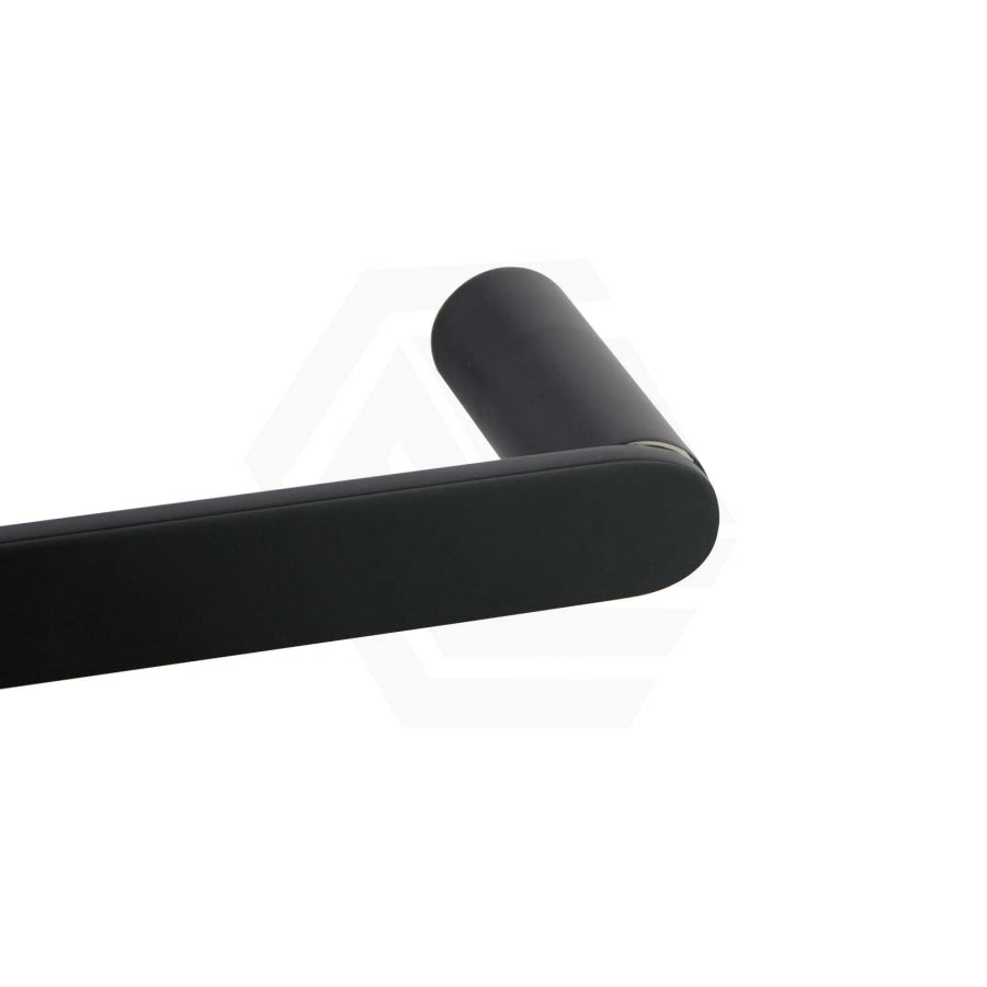 Black Single Towel Holder 300mm Stainless Steel 304 Wall Mounted Bathroom Products