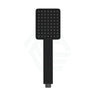 ABS Handheld Shower Square Black