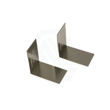 N#7(Nickel) Lauxes Brushed Nickel 90-Degree Shower Grate Joiners 14/21/26mm