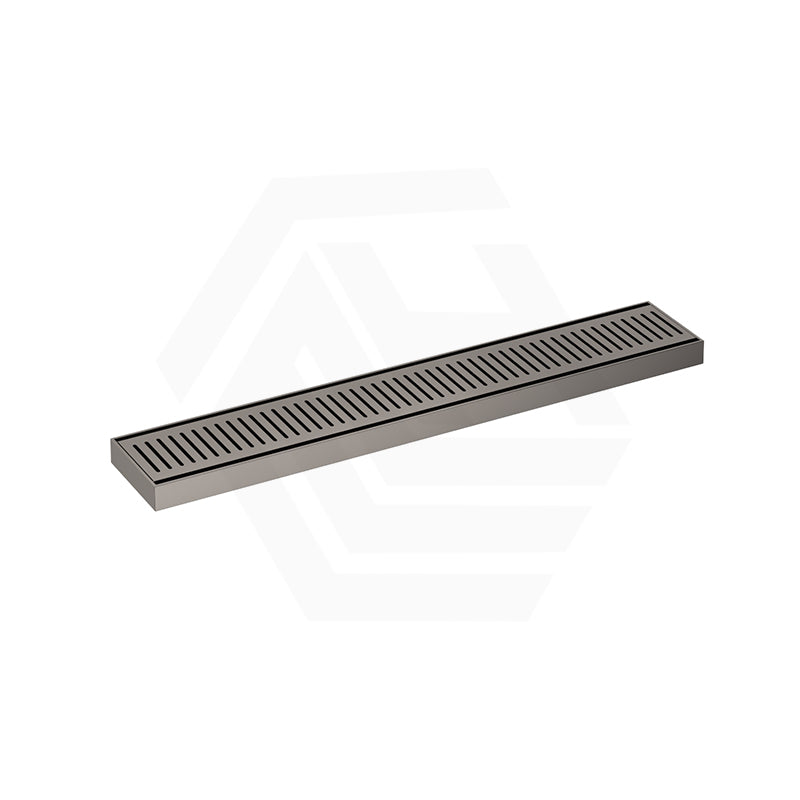 N#7(Nickel) 100-5600mm Lauxes Brushed Nickel Shower Grate Drain Indoor Outdoor Aluminium Next Generation 26