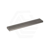 N#7(Nickel) 100-5600mm Lauxes Brushed Nickel Shower Grate Drain Indoor Outdoor Aluminium Next Generation 26