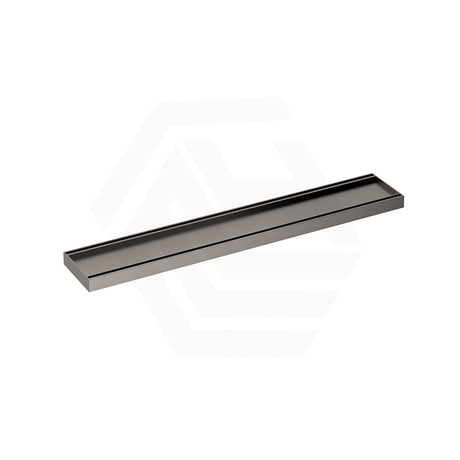 N#7(Nickel) 100-3000x100x21mm Lauxes Aluminium Brushed Nickel Slimline Tile Insert Shower Pool Drain