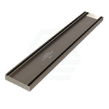 N#7(Nickel) 100-3000x100x21mm Lauxes Aluminium Brushed Nickel Slimline Tile Insert Shower Pool Drain