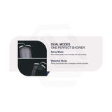 Amoza Curved Wall Mounted Arm & Round Shower Head Set 2 Packs Variant Colour Available