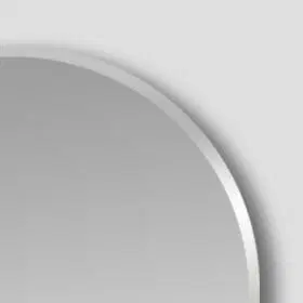 N#1(Nickel) 600/700/800Mm Bathroom Brushed Nickel Framed Round Mirror Wall Mounted Mirrors