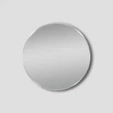 600/700/800mm Round Nickel Framed Bathroom Mirror Wall Mounted