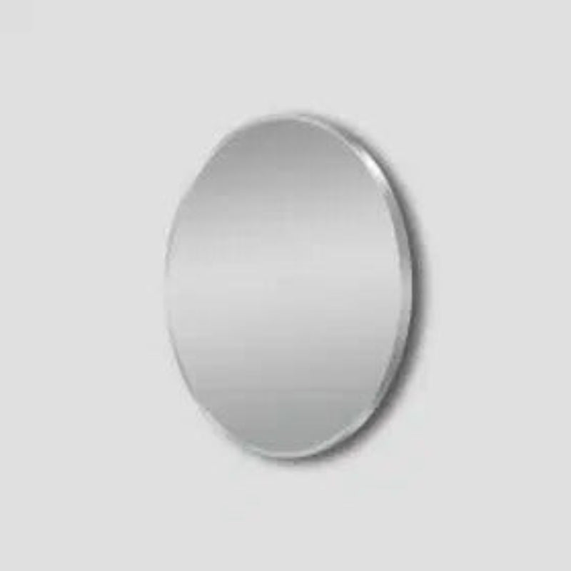 600/700/800mm Round Nickel Framed Bathroom Mirror Wall Mounted