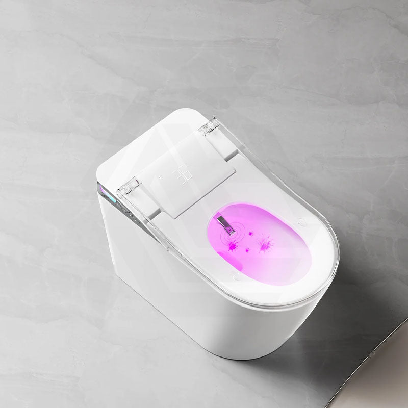 BathTec 700x390x510mm Intergrated Tank Series K2 Smart Toilet with Sleek Tech-Inspired Exterior and Side Knob Control