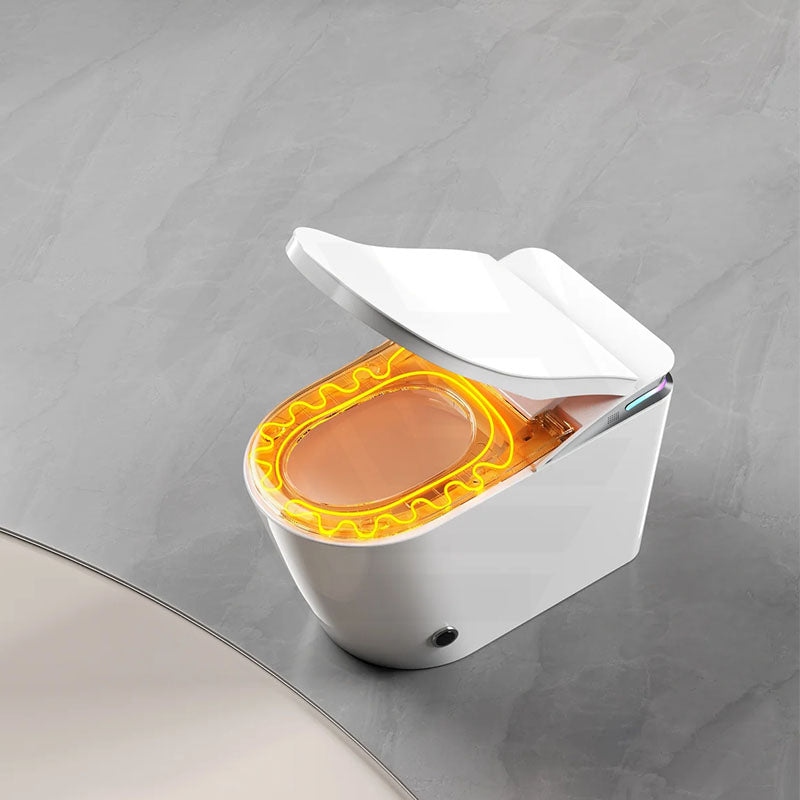 BathTec 700x390x510mm Intergrated Tank Series K2 Smart Toilet with Sleek Tech-Inspired Exterior and Side Knob Control