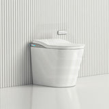 BathTec Intergrated Tank Series K2 Smart Toilet with Sleek Tech-Inspired Exterior and Side Button Control 700x390x510mm