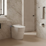 BathTec Intergrated Tank Series K2 Smart Toilet with Sleek Tech-Inspired Exterior and Side Button Control 700x390x510mm