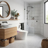 BathTec Intergrated Tank Series K2 Smart Toilet with Sleek Tech-Inspired Exterior and Side Button Control 700x390x510mm
