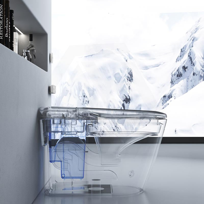 BathTec 700x410x485mm Intergrated Tank Series U1 Smart Toilet with Dual-User Memory and Smart LED Touch Screen