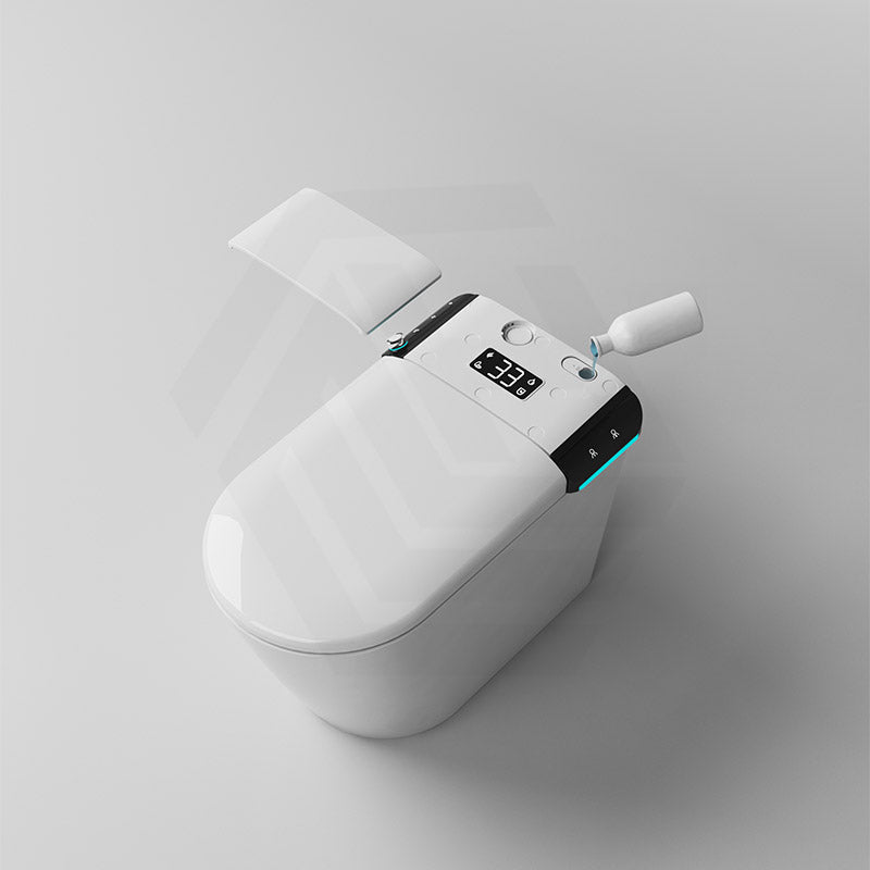 BathTec 700x410x485mm Intergrated Tank Series U1 Smart Toilet with Dual-User Memory and Smart LED Touch Screen