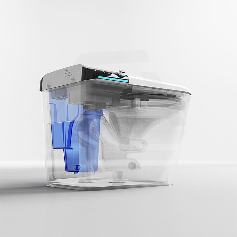 BathTec 700x410x485mm Intergrated Tank Series U1 Smart Toilet with Dual-User Memory and Smart LED Touch Screen