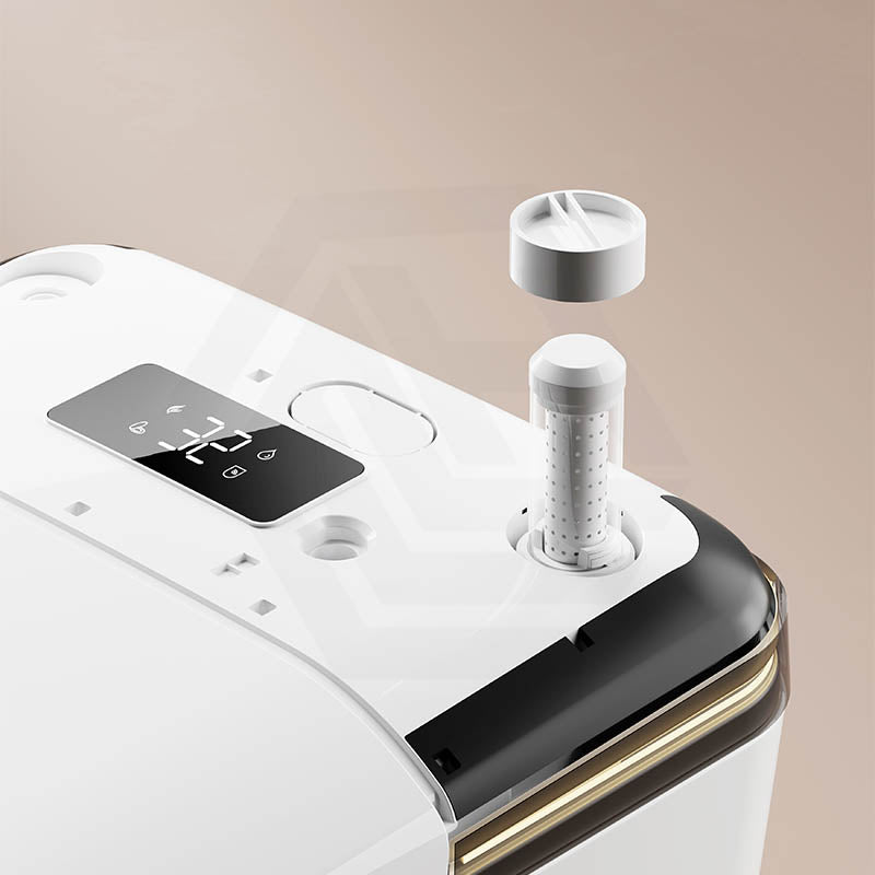 BathTec Intergrated Tank Series U7 Smart Toilet with Hands-Free Auto-Open Lid and Auto Flushing System 700x400x475mm