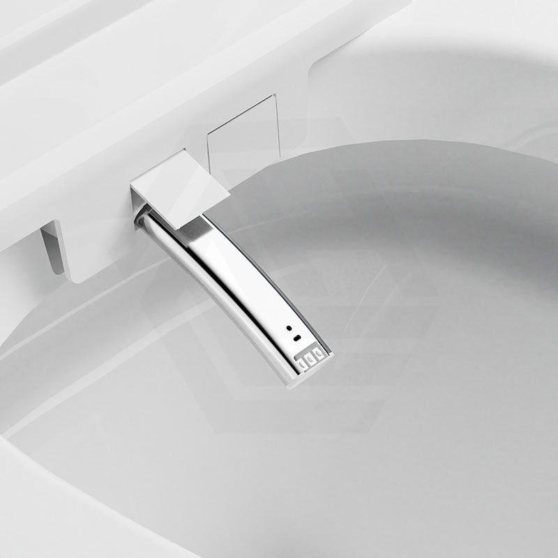 BathTec Intergrated Tank Series U7 Smart Toilet with Hands-Free Auto-Open Lid and Auto Flushing System 700x400x475mm