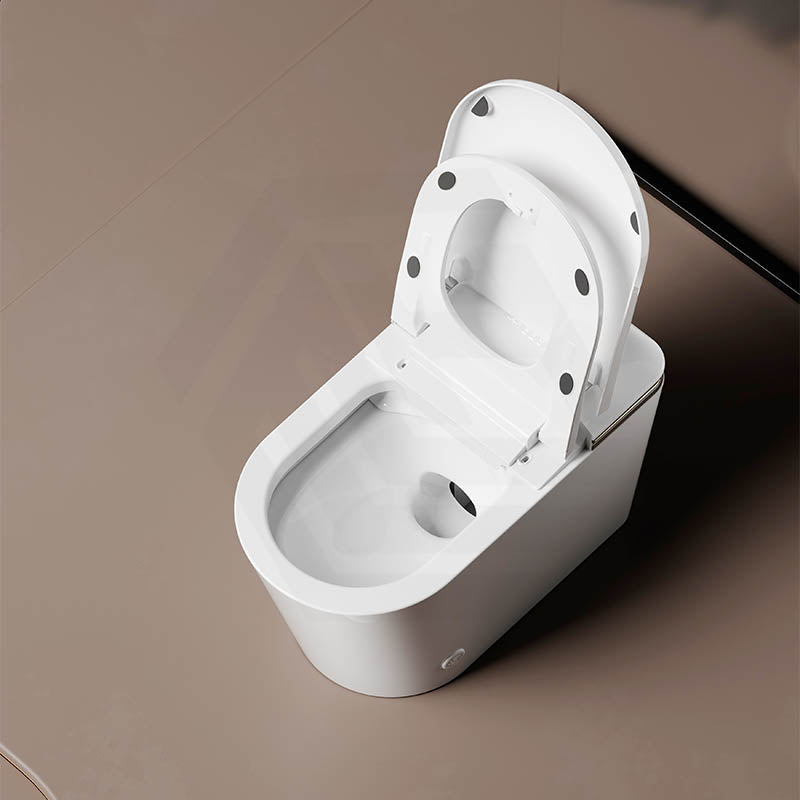 BathTec Intergrated Tank Series U7 Smart Toilet with Hands-Free Auto-Open Lid and Auto Flushing System 700x400x475mm