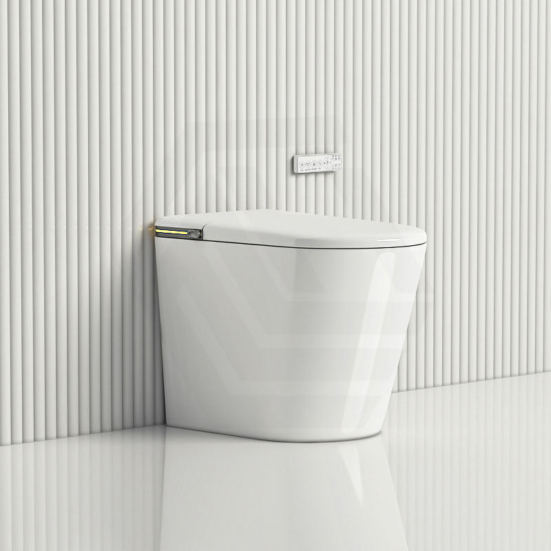 BathTec Intergrated Tank Series U7 Smart Toilet with Hands-Free Auto-Open Lid and Auto Flushing System 700x400x475mm