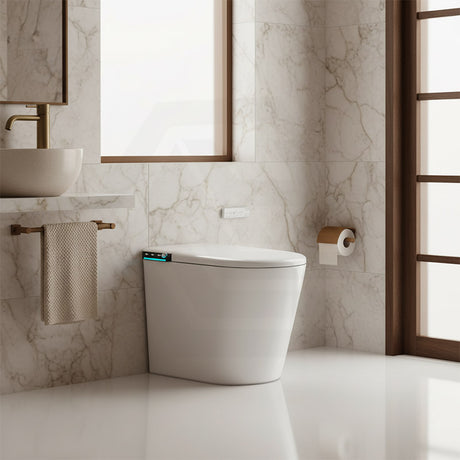 BathTec Intergrated Tank Series U1 Smart Toilet with Dual-User Memory and Smart LED Touch Screen 700x410x485mm