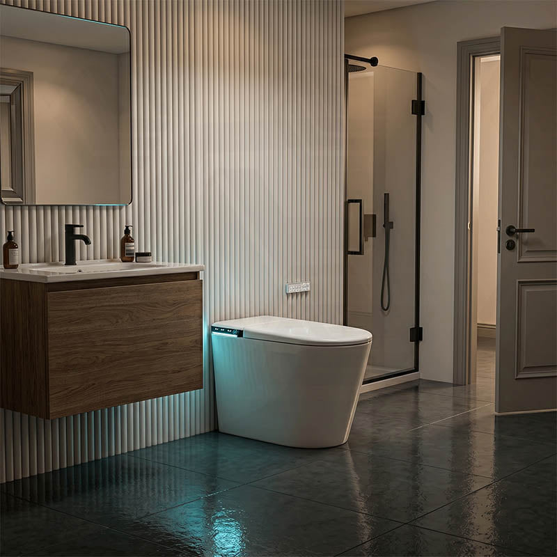 BathTec Intergrated Tank Series U1 Smart Toilet with Dual-User Memory and Smart LED Touch Screen 700x410x485mm