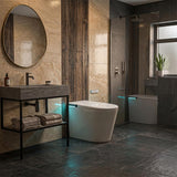 BathTec Intergrated Tank Series U1 Smart Toilet with Dual-User Memory and Smart LED Touch Screen 700x410x485mm