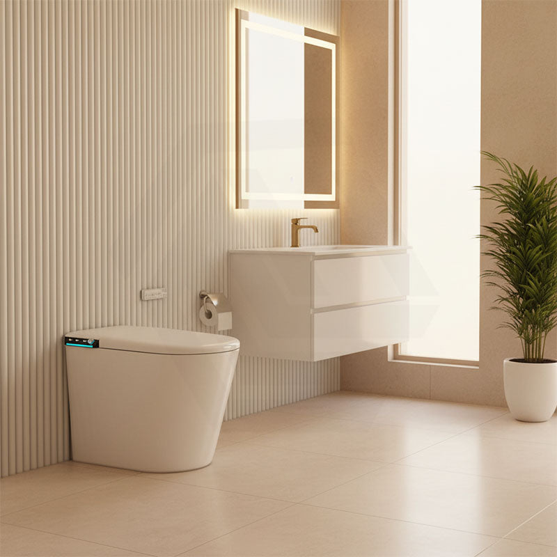 BathTec Intergrated Tank Series U1 Smart Toilet with Dual-User Memory and Smart LED Touch Screen 700x410x485mm