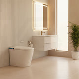 BathTec Intergrated Tank Series U1 Smart Toilet with Dual-User Memory and Smart LED Touch Screen 700x410x485mm