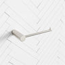 N#1(Nickel) Aquaperla Round Brushed Nickel Toilet Paper Holder Stainless Steel Wall Mounted Holders