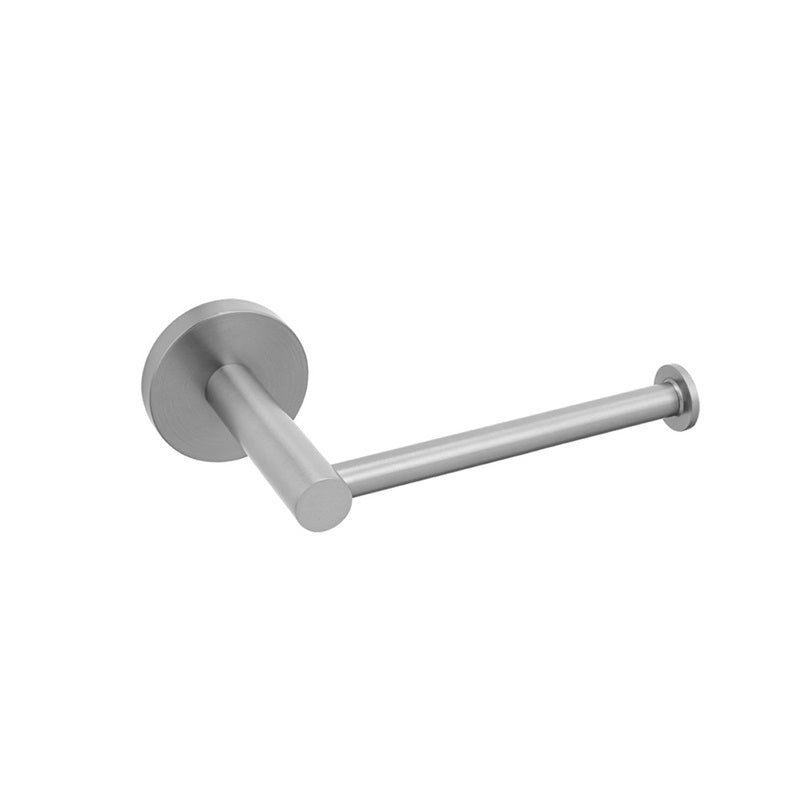 N#1(Nickel) Round Brushed Nickel Toilet Paper Roll Holder Stainless Steel Wall Mounted