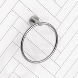 Bella Vista Mica 200mm Round Hand Towel Ring Stainless Steel Variant Colour Available