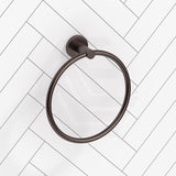 Bella Vista Mica 200mm Round Hand Towel Ring Stainless Steel Variant Colour Available