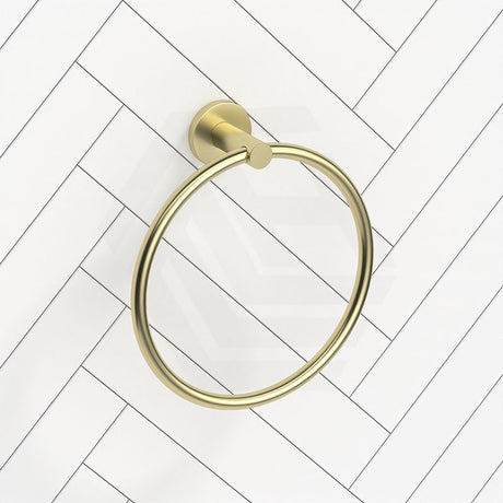 Bella Vista Mica 200mm Round Hand Towel Ring Stainless Steel Variant Colour Available