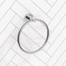Bella Vista Mica 200mm Round Hand Towel Ring Stainless Steel Variant Colour Available
