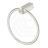 N#5(Nickel) Bella Vista Mica Fluted Round Stainless Steel Towel Ring